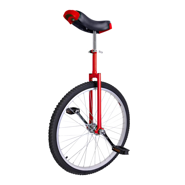 [US Warehouse] 24 inch Outdoor Sport Tire Wheel Cycling Wheel Unicycle (Red)