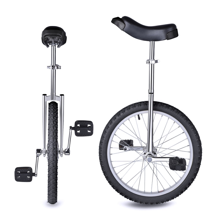 [US Warehouse] 24 inch Outdoor Sport Tire Wheel Cycling Wheel Unicycle (Black)