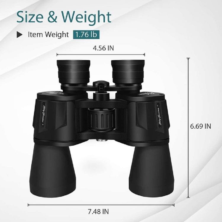 [US Warehouse] 20X50 Portable Waterproof Folding Zoom High-definition Day-view Binoculars