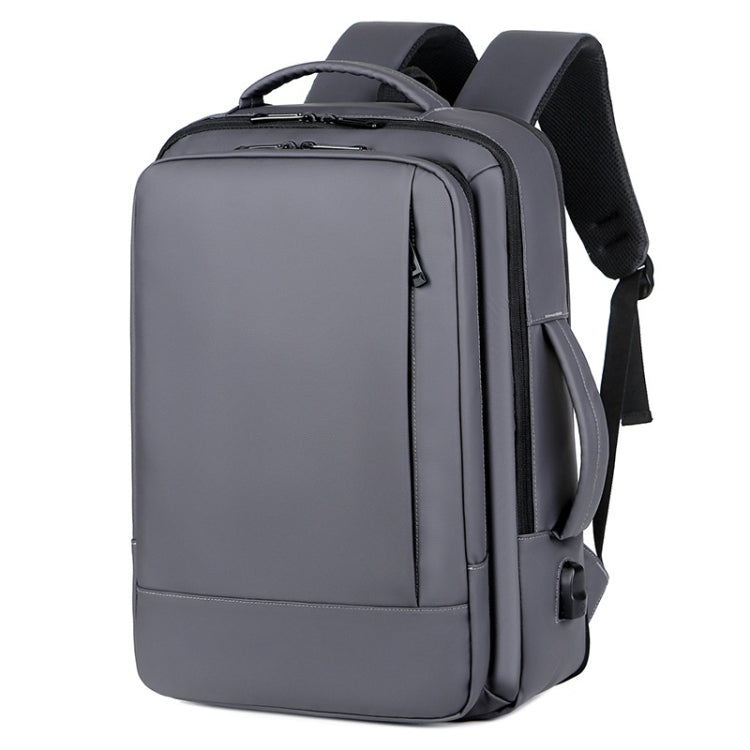 P990 15.6 inch Large Capacity Multifunctional Backpack with External USB Charging Port