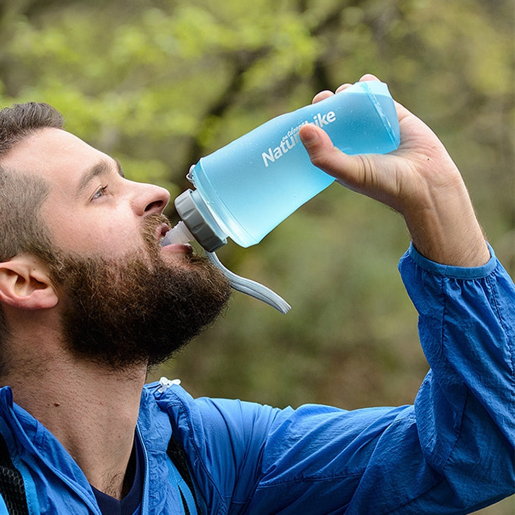 Outdoor Sports Foldable Portable Soft TPU Water Kettle, Capacity: 500ml, Random Color Delivery