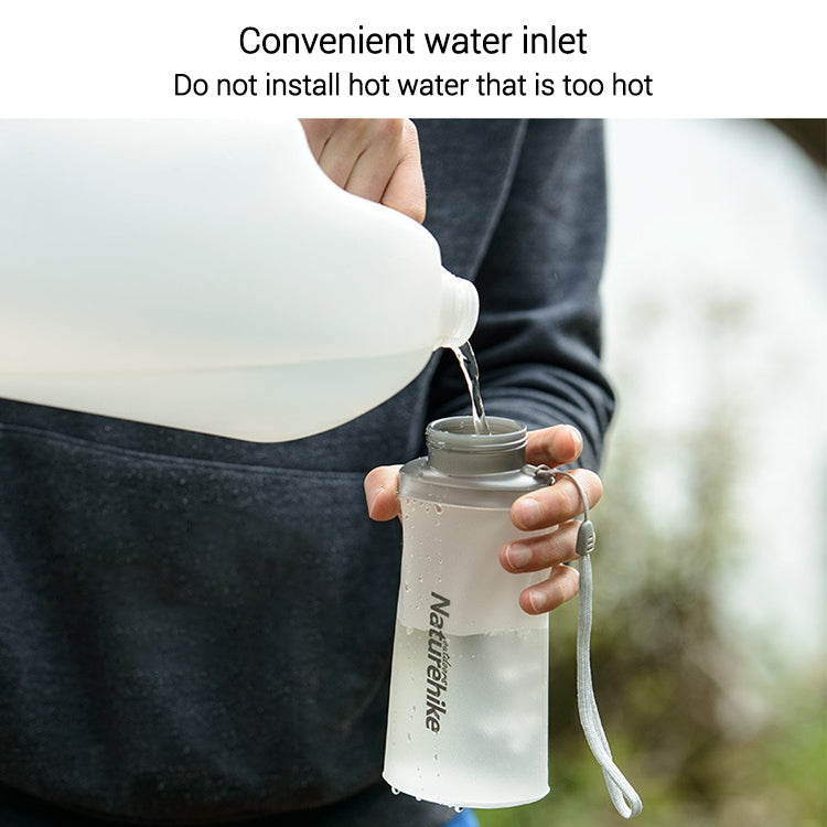 Outdoor Sports Foldable Portable Soft TPU Water Kettle, Capacity: 500ml, Random Color Delivery