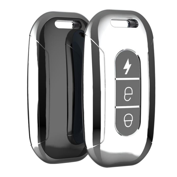 Electric Vehicle Key Electroplated TPU Case For AIMA C
