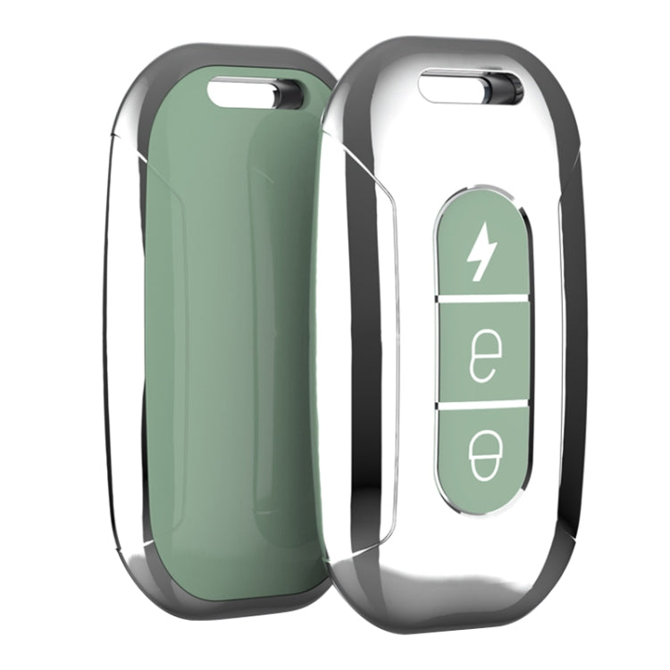Electric Vehicle Key Electroplated TPU Case For AIMA C