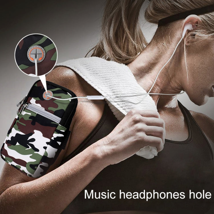 Universal 5.5 inch or Under Phone Zipper Multi-functional Sport Arm Case with Earphone Hole, For iPhone, Samsung, Sony, Oneplus, Xiaomi, Huawei, Meizu, Lenovo, ASUS, Cubot, Ulefone, Letv, DOOGEE, Vkworld, and other Smartphones(Green)