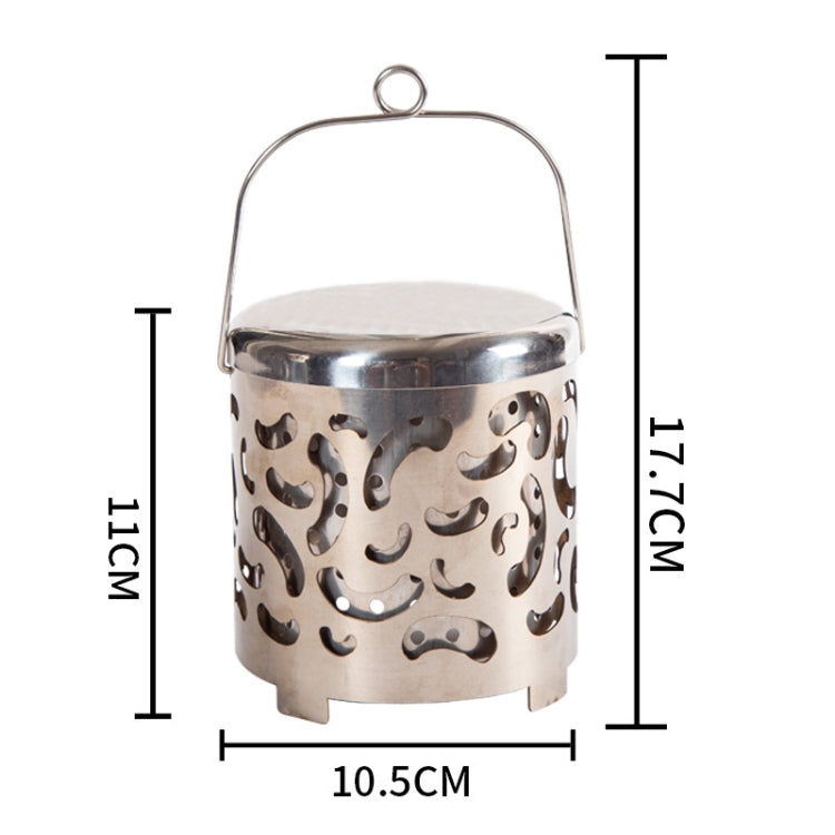 Outdoor Stainless Steel Portable Mini Heating Cover