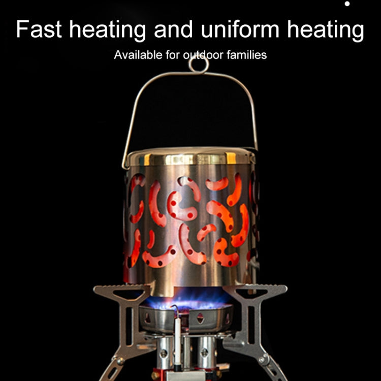Outdoor Stainless Steel Portable Mini Heating Cover