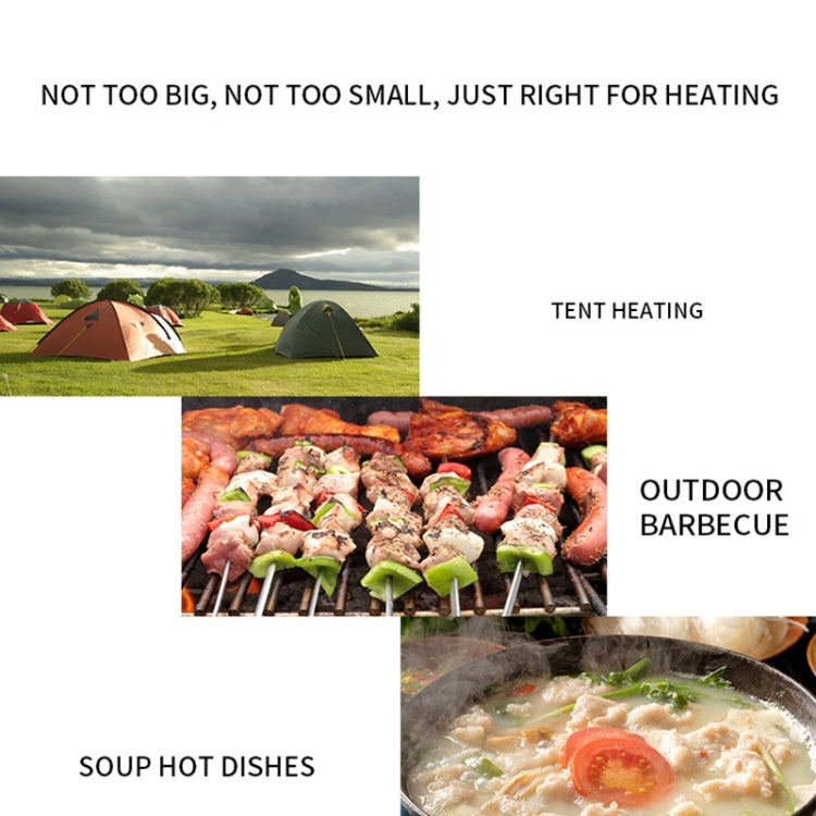 Outdoor Stainless Steel Portable Mini Heating Cover