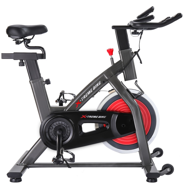 [UK Warehouse] Indoor Portable Exercise Spinning Bike with 4-way Adjustable Handle / Seat & 13kg Flywheel & LCD Display