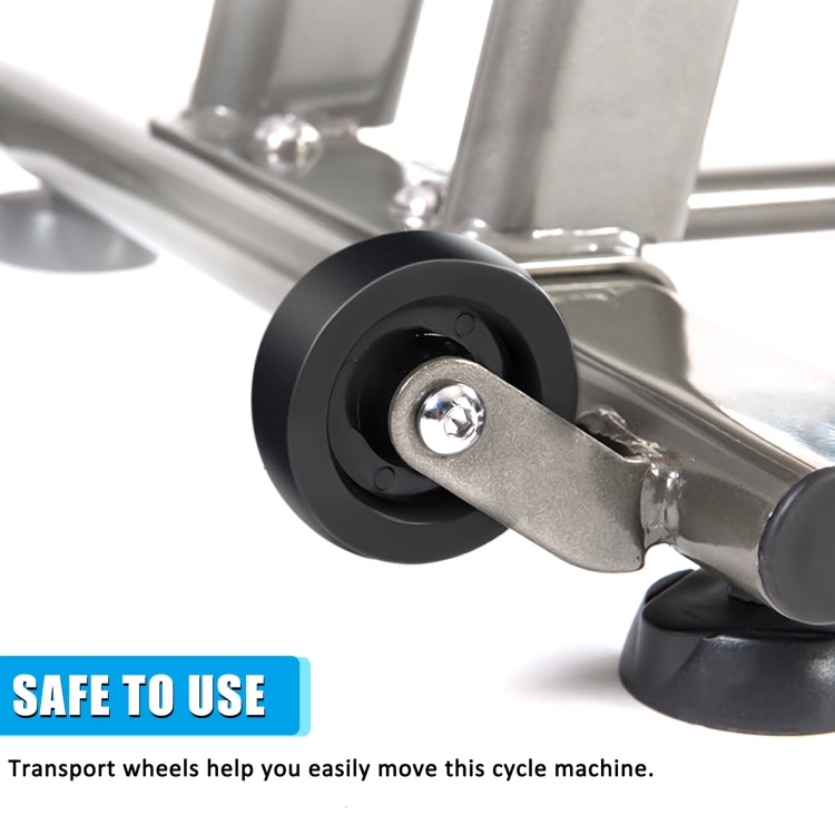[UK Warehouse] Indoor Portable Exercise Spinning Bike with 4-way Adjustable Handle / Seat & 13kg Flywheel & LCD Display