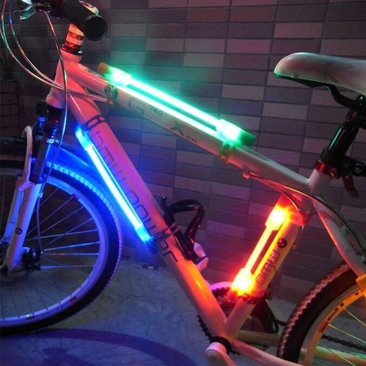 Bicycle Glo-sticks Light Strip Lamp Safety Warning LED Light Side Light with Lighting / Fast Flashing / Slow Flashing Modes