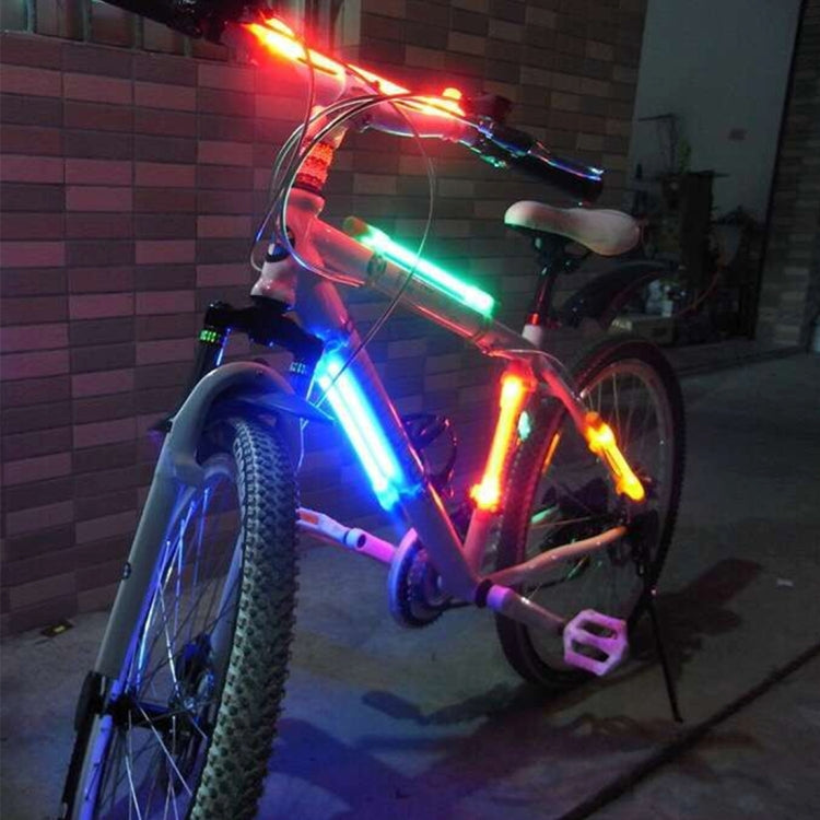 Bicycle Glo-sticks Light Strip Lamp Safety Warning LED Light Side Light with Lighting / Fast Flashing / Slow Flashing Modes