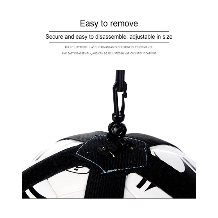 Football Trainer Soccer Ball Practice Belt Training Equipment Sports Assistance for Children, Random Color Delivery