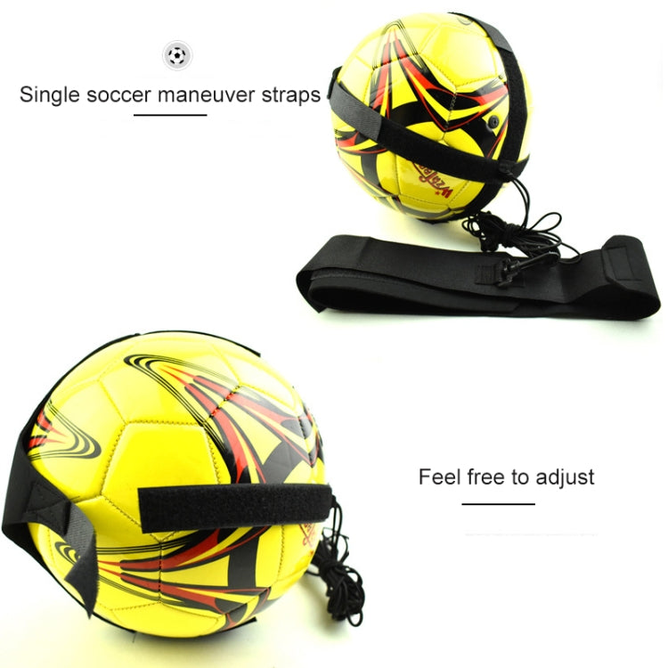 Football Trainer Soccer Ball Practice Belt Training Equipment Sports Assistance for Children, Random Color Delivery