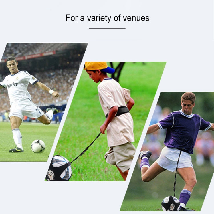 Football Trainer Soccer Ball Practice Belt Training Equipment Sports Assistance for Children, Random Color Delivery