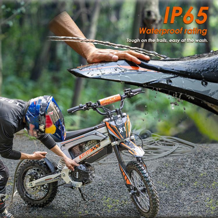 [EU Warehouse] Kukirin X1 1000W 50km/h Max Speed Electric Off-road Motorcycle with 14-inch Front / 12-inch Rear Tires, EU Plug