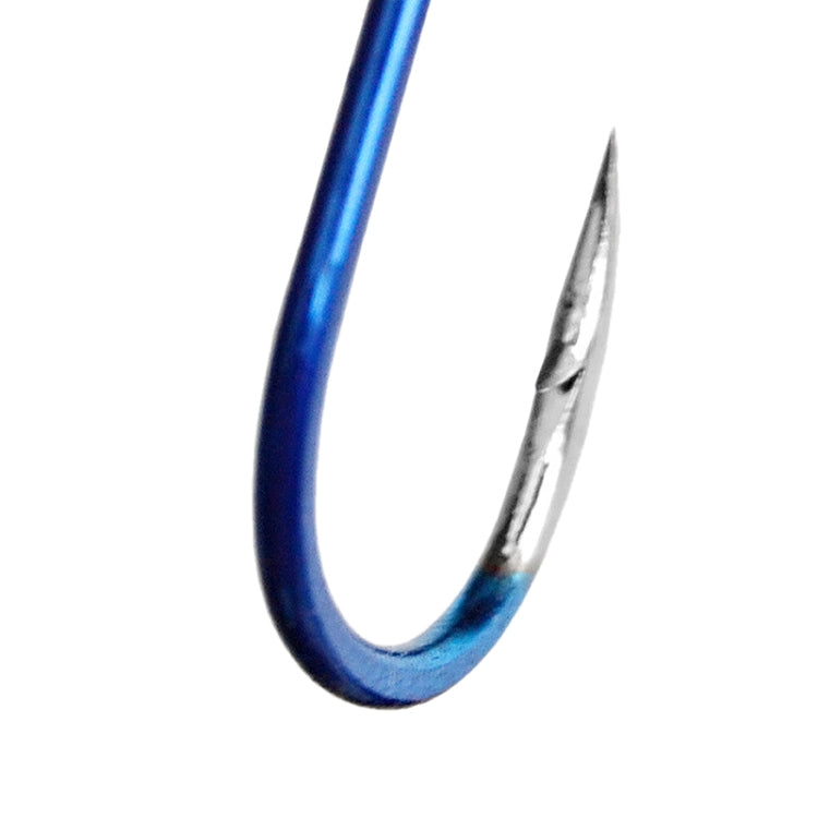 10 PCS 7 # ISE Carbon Steel Fish Barbed Hook Fishing Hooks