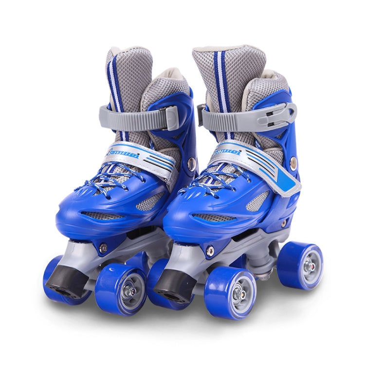 Banwei Children Double Row Four-wheel Roller Skates Skating Shoes, Size : XS