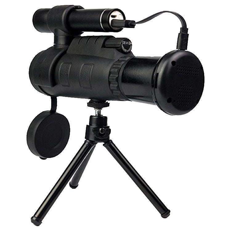 12X Portable High Definition Infrared Night Vision Monocular Telescope, Support Phone Photography / Video