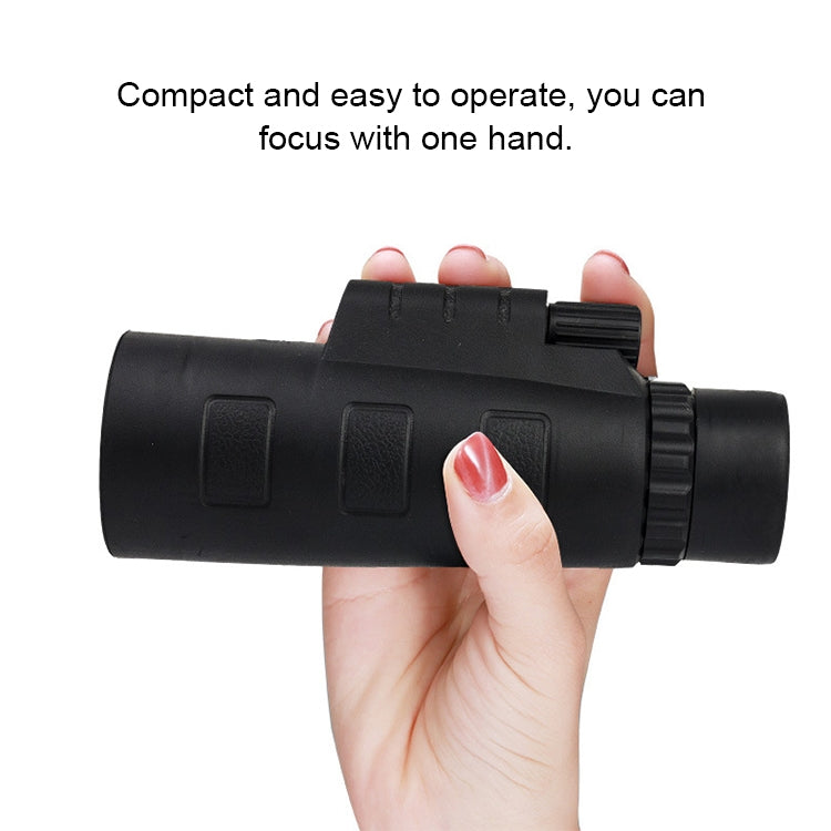 12X Portable High Definition Infrared Night Vision Monocular Telescope, Support Phone Photography / Video