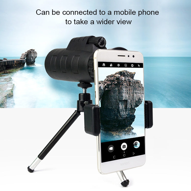 12X Portable High Definition Infrared Night Vision Monocular Telescope, Support Phone Photography / Video