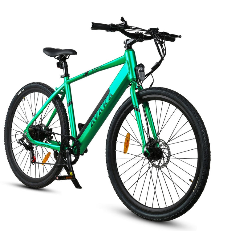 [EU Warehouse] AVAKA R3 350W 36V/12.5AH Electric Bicycle with 27.5 inch Tires, EU Plug(Green)
