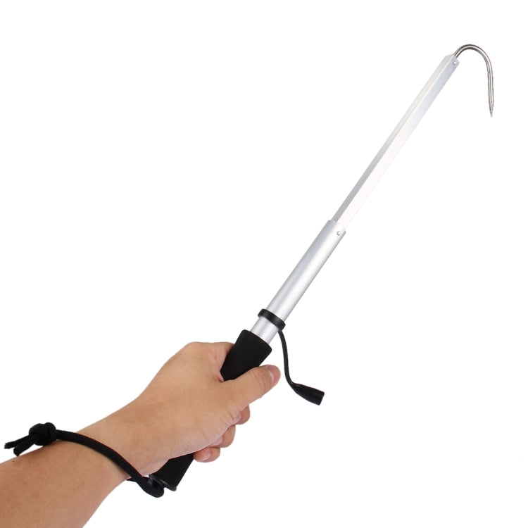 50cm Fishing Accessary Telescopic Fishing Spear Hook Tackle Fishing Landing Gaff with String