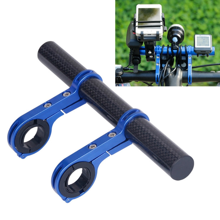 HLD-208 Mountainous Bicycle Carbon Fiber Handlebar Extension Frame Flashlight Bracket