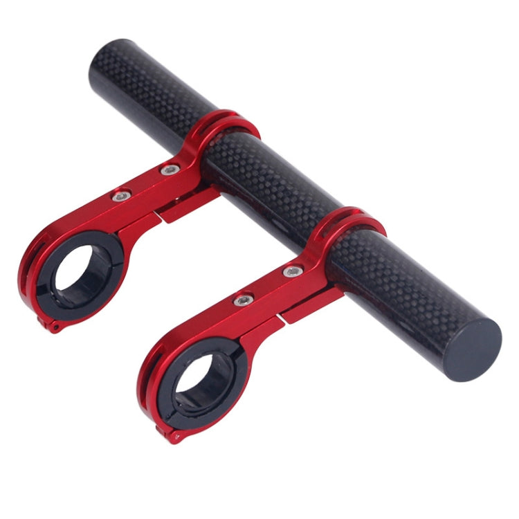 HLD-208 Mountainous Bicycle Carbon Fiber Handlebar Extension Frame Flashlight Bracket