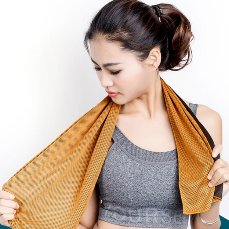 2 PCS Microfiber Fabric Gym Sports Towel Enduring Ice Towel, Size: 30*100cm