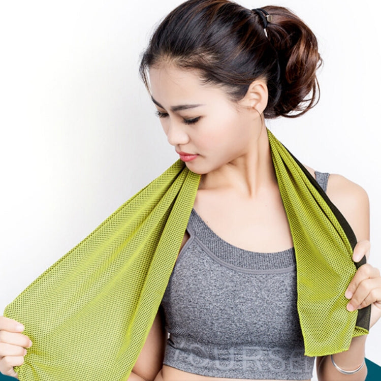 2 PCS Microfiber Fabric Gym Sports Towel Enduring Ice Towel, Size: 30*100cm