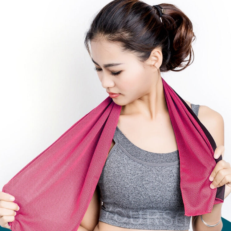 2 PCS Microfiber Fabric Gym Sports Towel Enduring Ice Towel, Size: 30*100cm