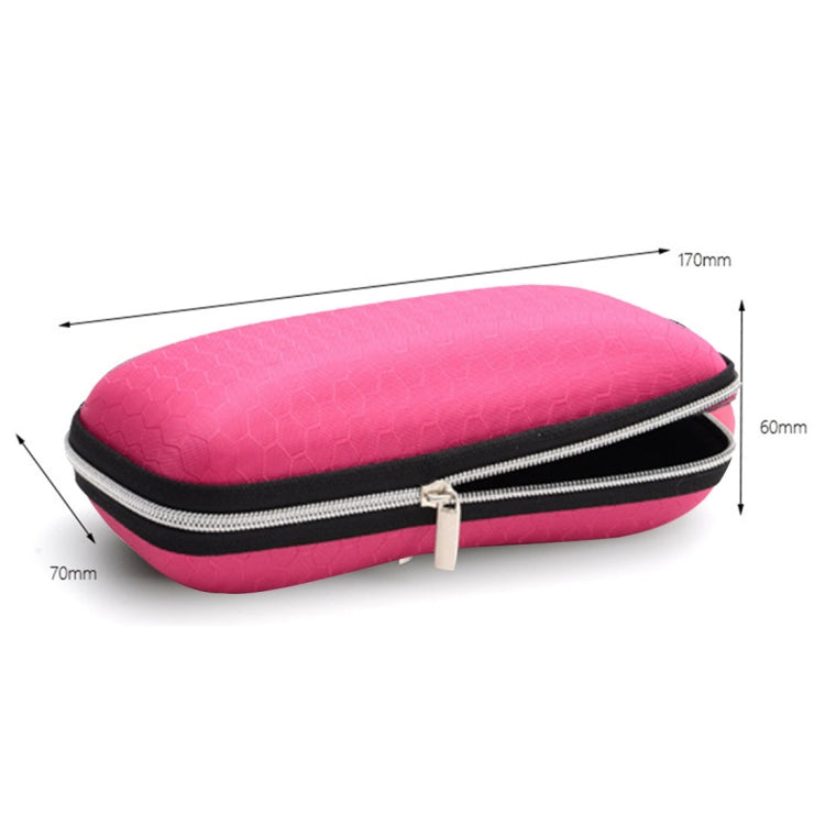 Sunglasses Crush Resistance Zipper Glasses Case Box, Size: 17*7*6cm