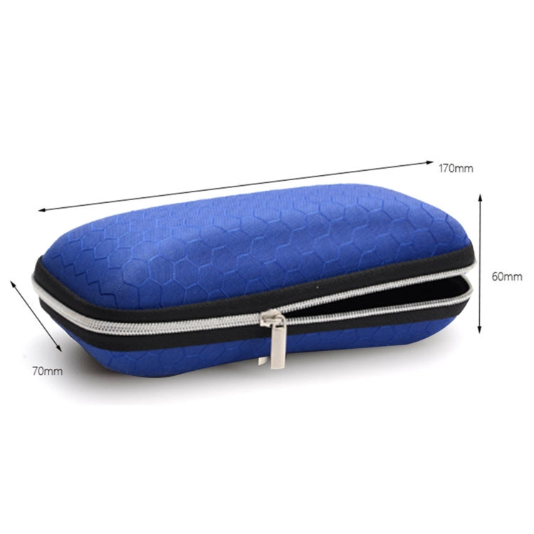 Sunglasses Crush Resistance Zipper Glasses Case Box, Size: 17*7*6cm