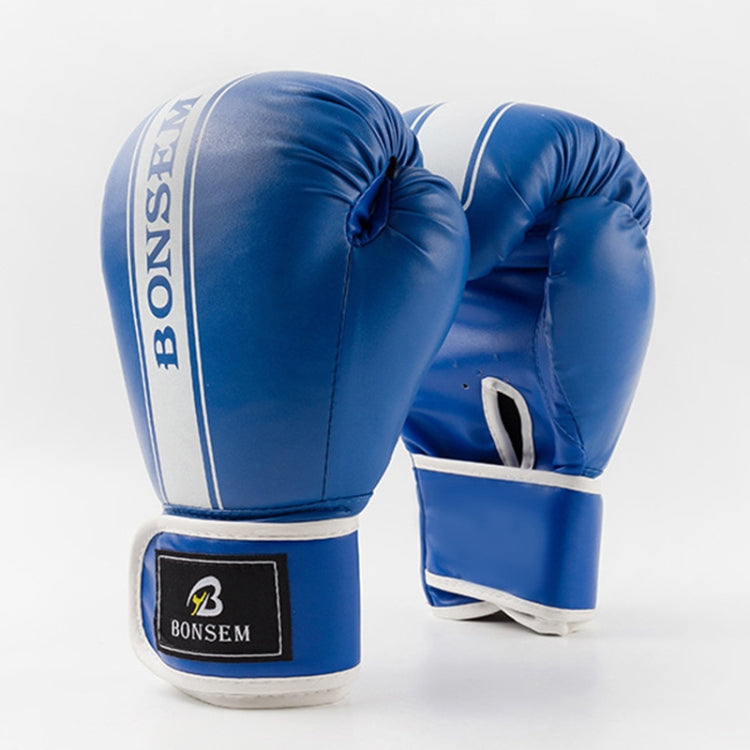 BONSEM Training Boxing Taekwondo Gloves for Adults (Blue)