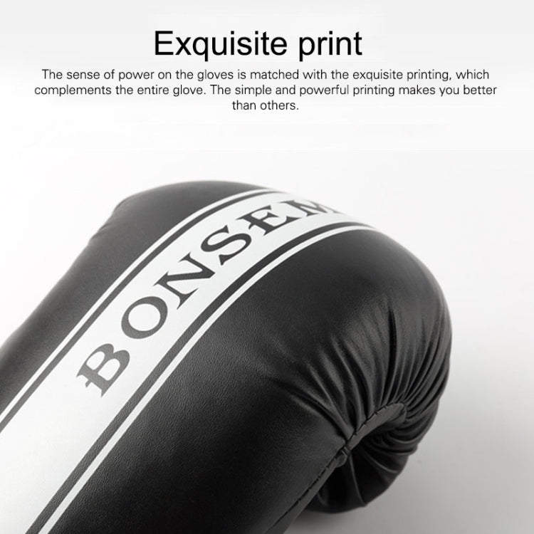 BONSEM Training Boxing Taekwondo Gloves for Adults (Blue)