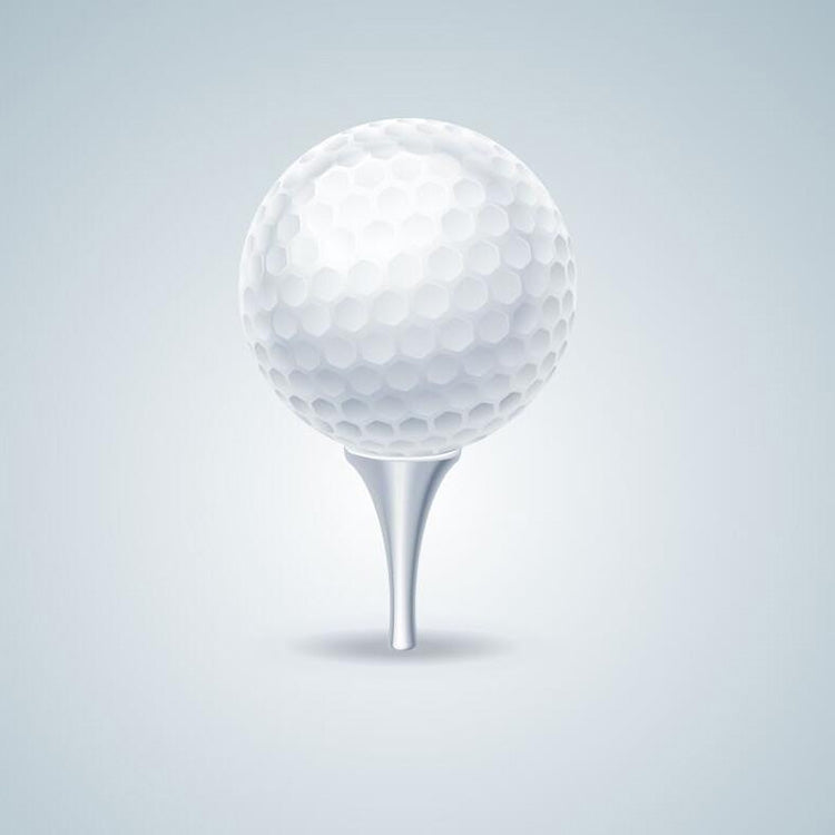 Synthetic Rubber Driving Range Golf Balls, Double Layer Blank Elastic Golf Balls