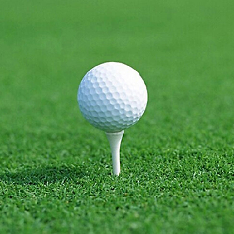 Synthetic Rubber Driving Range Golf Balls, Double Layer Blank Elastic Golf Balls