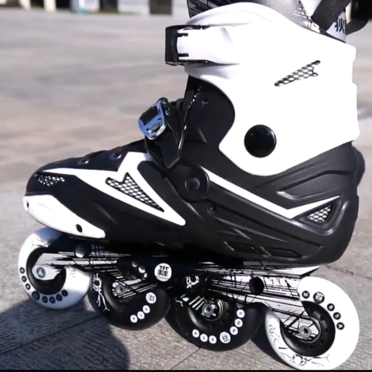 Dile Bear F35 Adult Single Row Four-wheel Roller Skates Skating Shoes, Size : 38