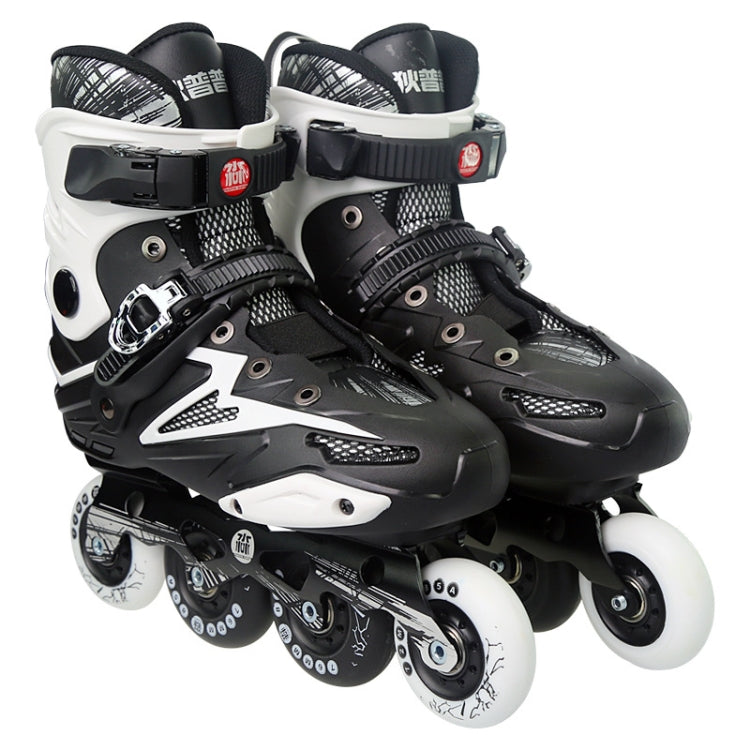Dile Bear F35 Adult Single Row Four-wheel Roller Skates Skating Shoes, Size : 44