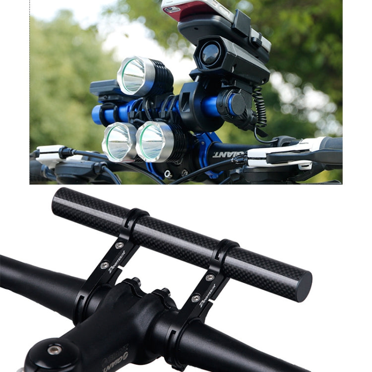 HLD-208 Mountainous Bicycle Aluminium Alloy Handlebar Extension Frame Flashlight Bracket