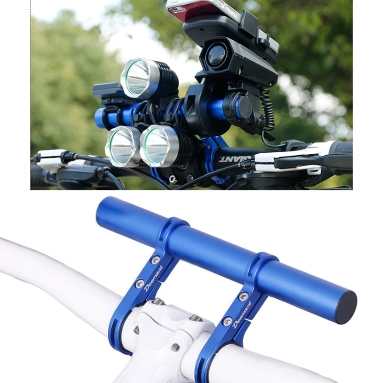 HLD-208 Mountainous Bicycle Aluminium Alloy Handlebar Extension Frame Flashlight Bracket