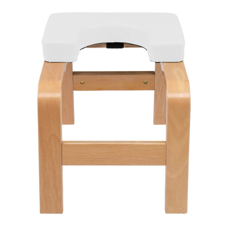 [US Warehouse] Wooden Yoga Inverted Stool Yoga Stretching Auxiliary Chair Home Fitness Equipment Supplies