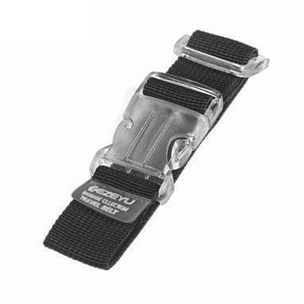 Transparent Hang Buckle External Strap for Travel Bag Travel Luggage