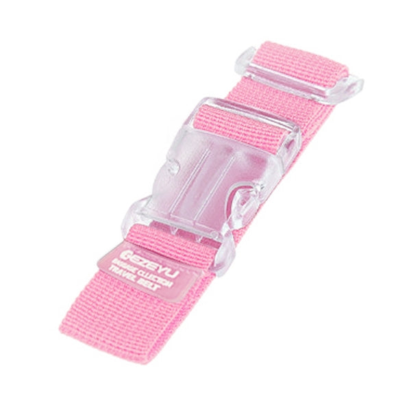 Transparent Hang Buckle External Strap for Travel Bag Travel Luggage