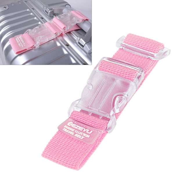 Transparent Hang Buckle External Strap for Travel Bag Travel Luggage