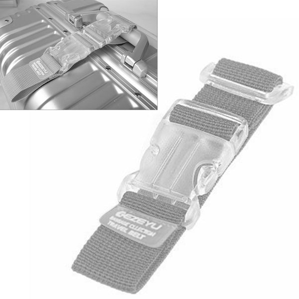 Transparent Hang Buckle External Strap for Travel Bag Travel Luggage