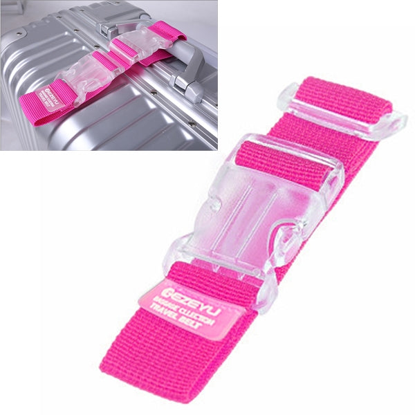 Transparent Hang Buckle External Strap for Travel Bag Travel Luggage