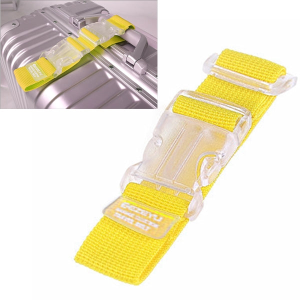 Transparent Hang Buckle External Strap for Travel Bag Travel Luggage