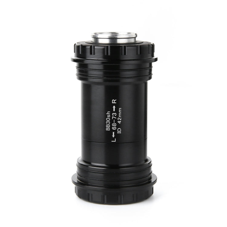 BB30 Press Fit Style Bottom Bracket Fits 68-73mm for SHIMANO / SRAM / FSA Mountain Bike (Black)